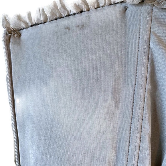 ❌SOLD❌ Alberta Ferretti Anthracite Ombre Chiffon Dress Sz S - Picture 7 of 13